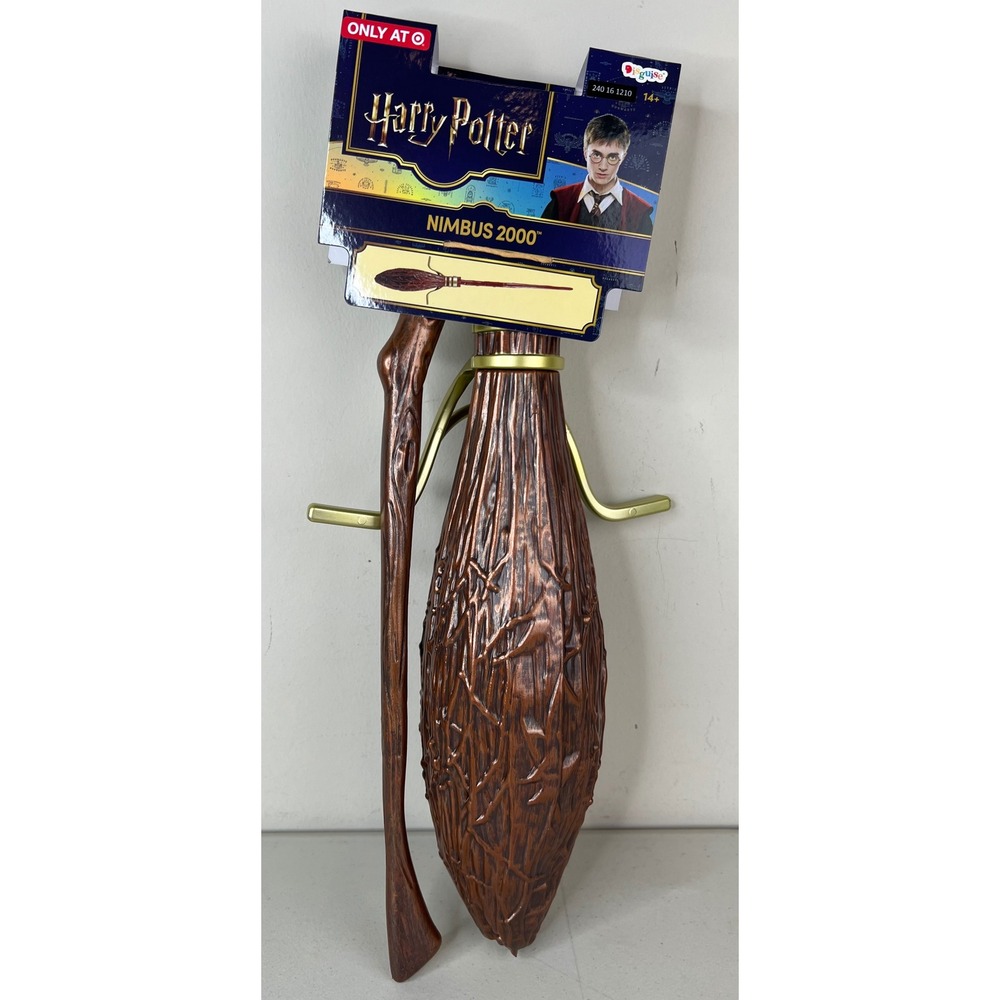 NEW Harry Potter Nimbus 2000 Broom Kids Costume Prop Disguise 36 Inch